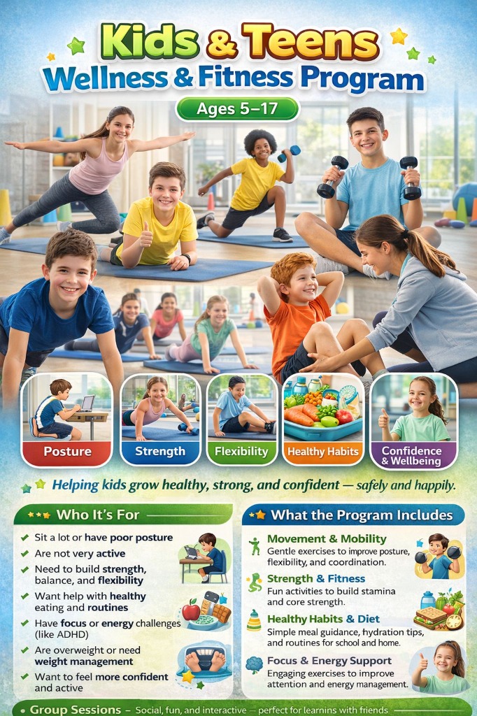 Kids & Teens Wellness Program